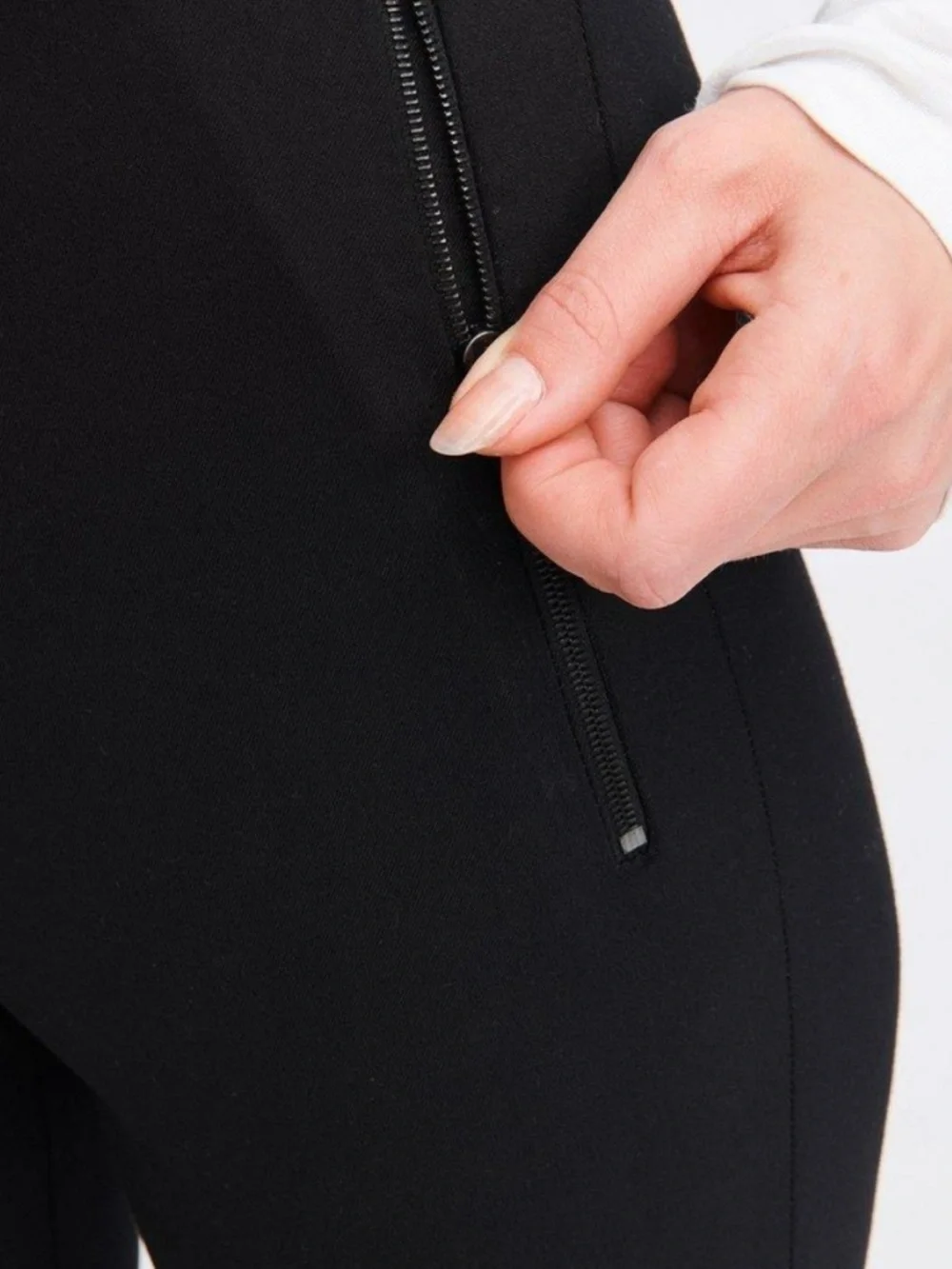 Rag & Bone Simone Sport Pant Trouser, Size 6, Black - Picture 4 of 11